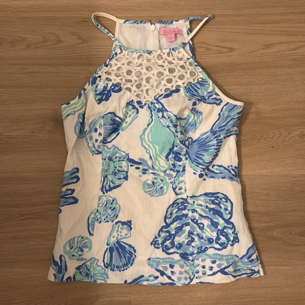 NWT Lilly Pulitzer Larina Top 4